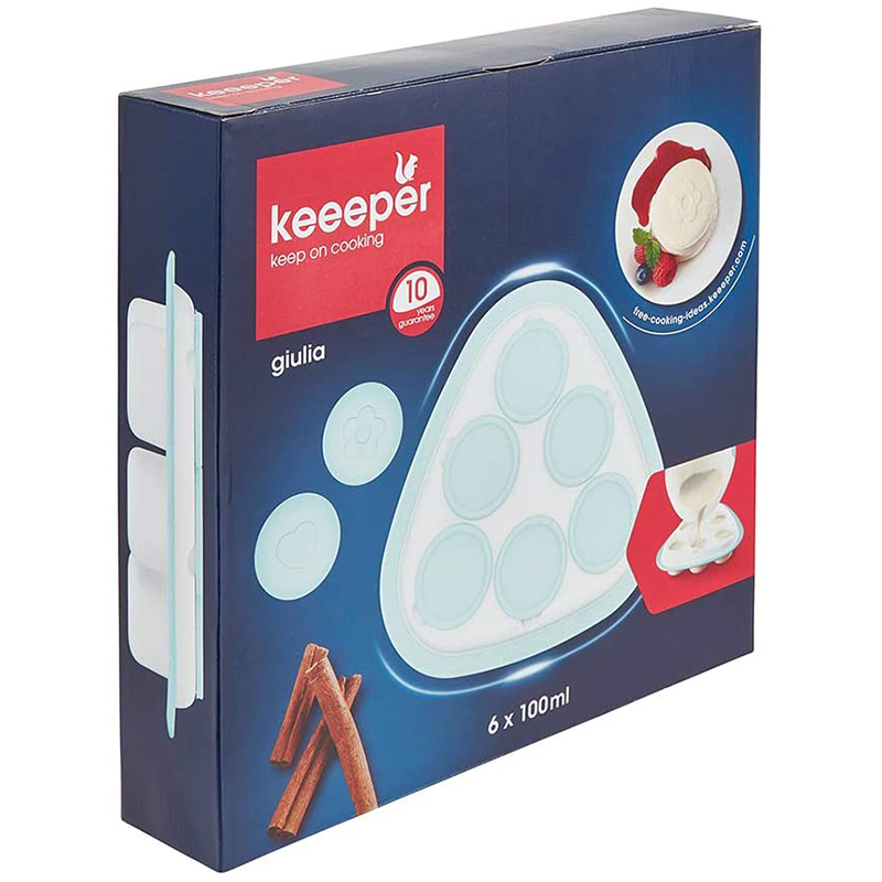 KEEPER Formičky na studený dezert 6 x 100ml