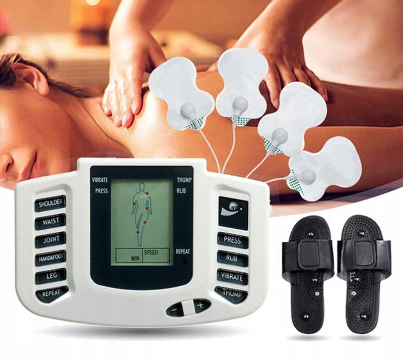 JR 309 A - Masážny elektrostimulátor + masážne šľapky 