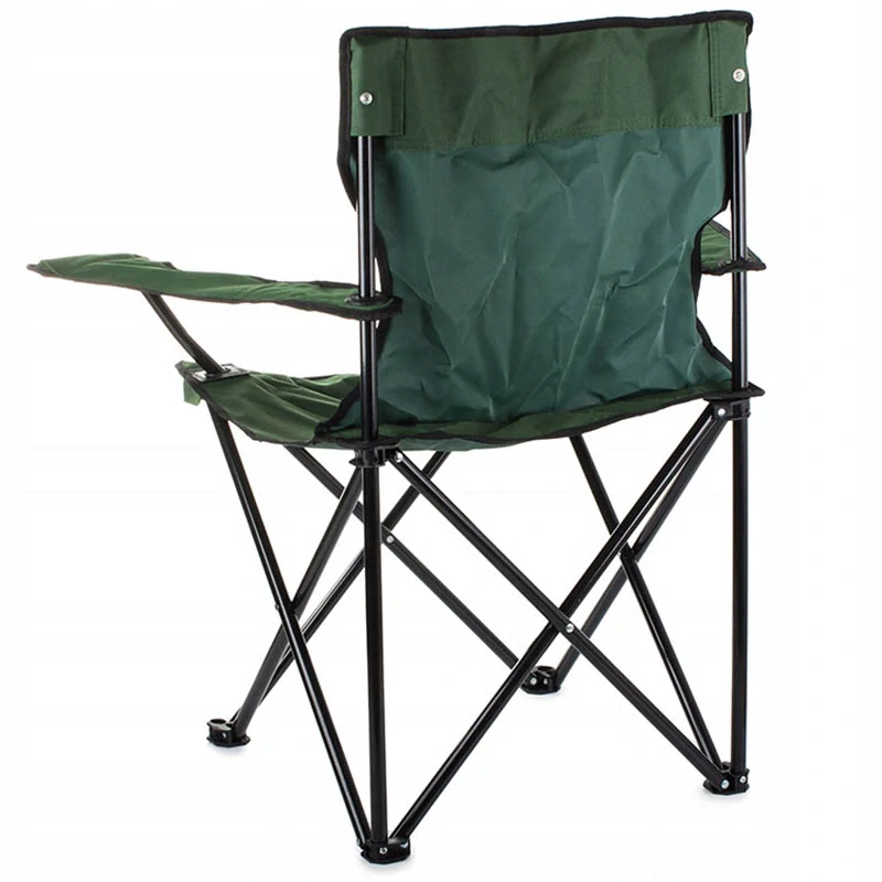Turisticke skladacie kreslo veľké  s otvorom na nápoje