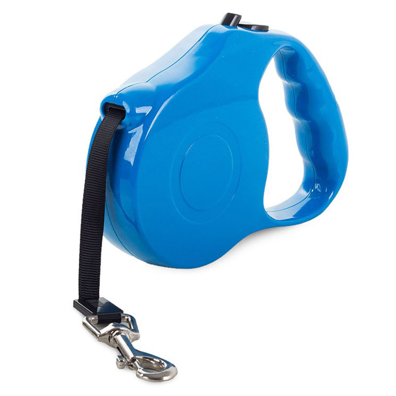 Vodítko pre psa automatické 5m modré