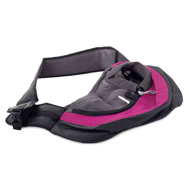 Transportná taška pre zviera L ružová