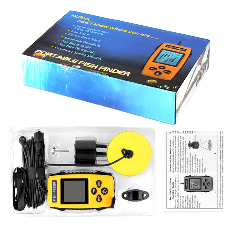 FishFinder - Rybársky sonar 0,6 - 100 metrov