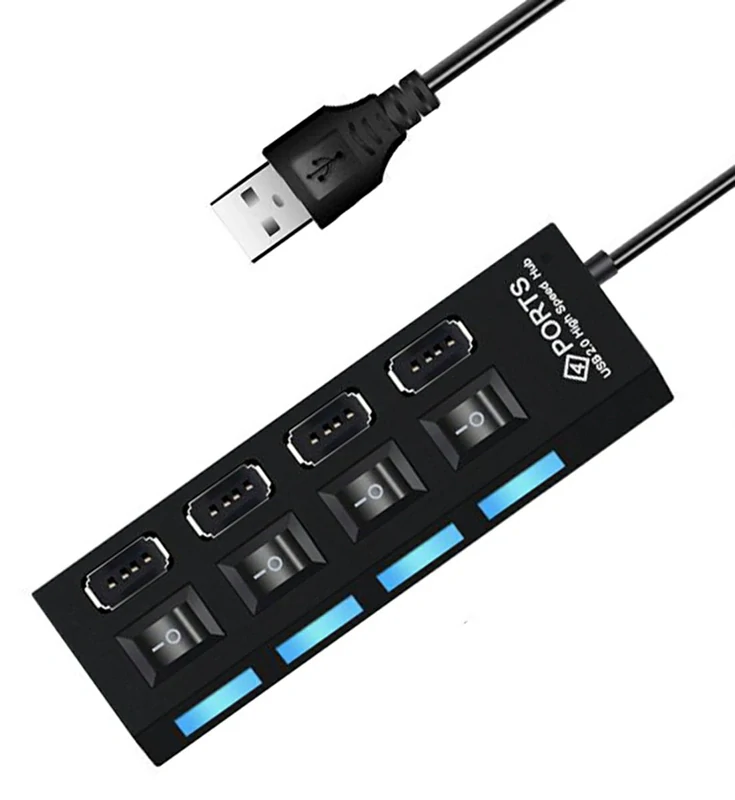 Hub USB port 4 USB 2.0 aktívny