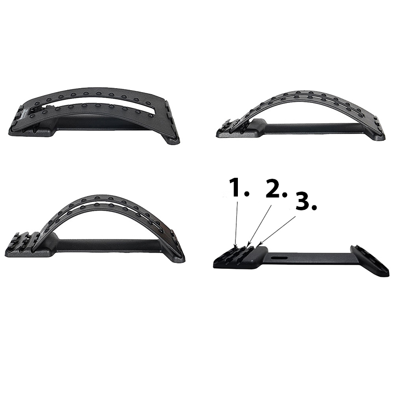 Akupresúrna podložka na natiahnutie a masáž chrbta