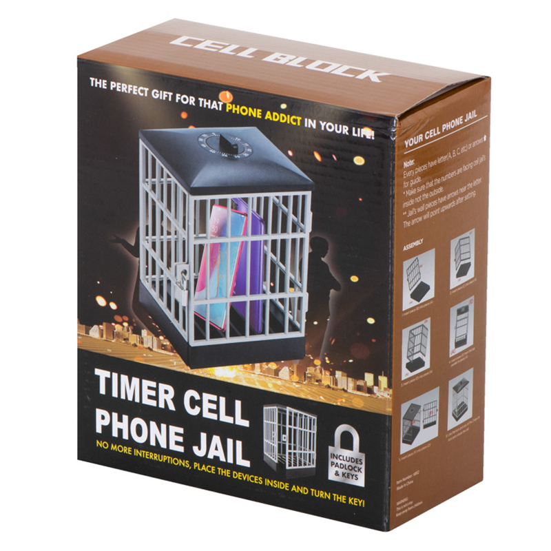 Uzamykateľná skrinka na mobilné telefóny s časovačom