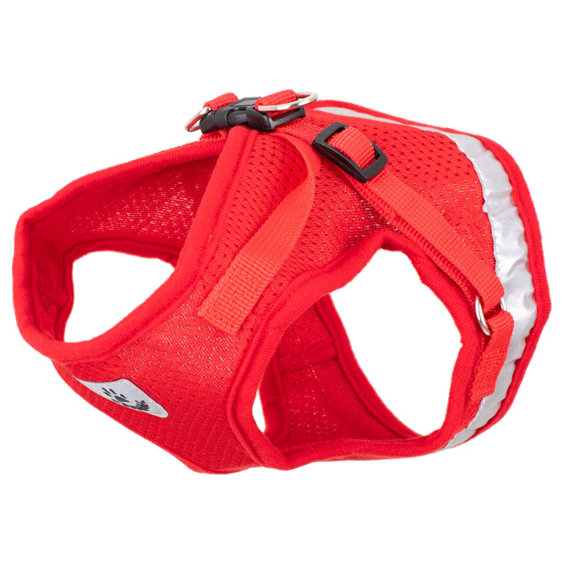Reflexný postroj pre malých psov a mačky s vodítkom XL