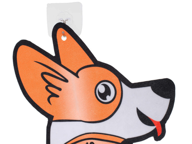 Terč na suchý zips Líška