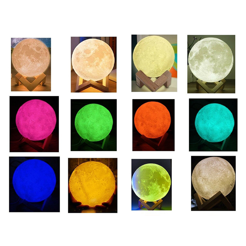 Lampa nočná Mesiac 14cm