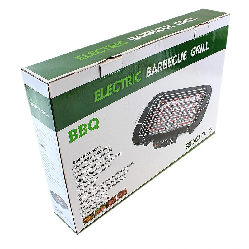 Stolový elektrický gril 2000 W