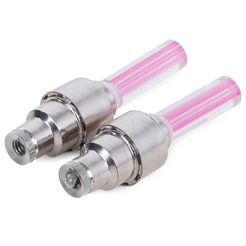 Ventily svietiace ružové 2ks