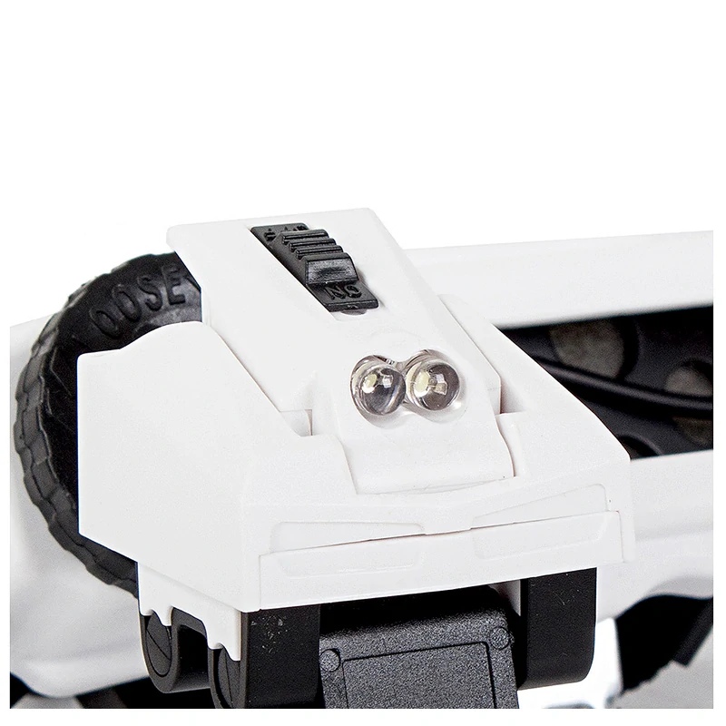 Profesionálna lupa na hlavu LED s vymeniteľnými šošovkami