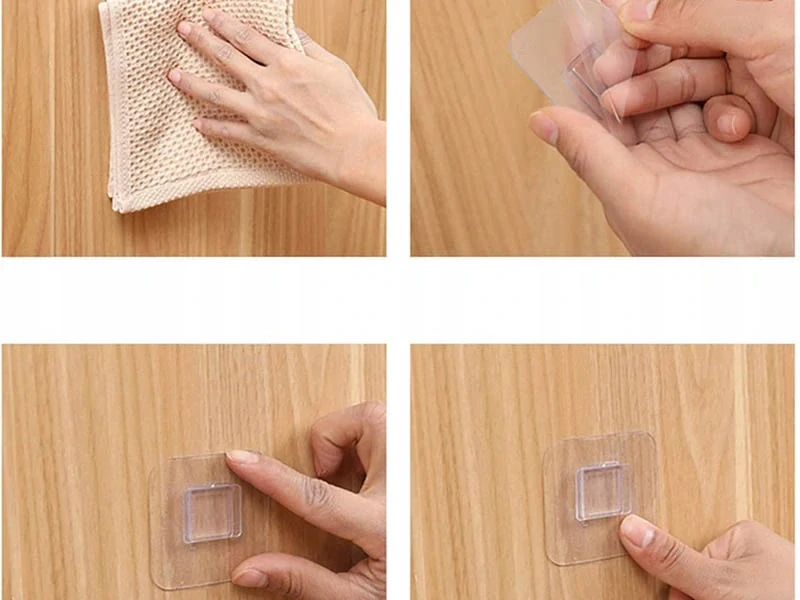 Nástenný zásobník na tašky modrý