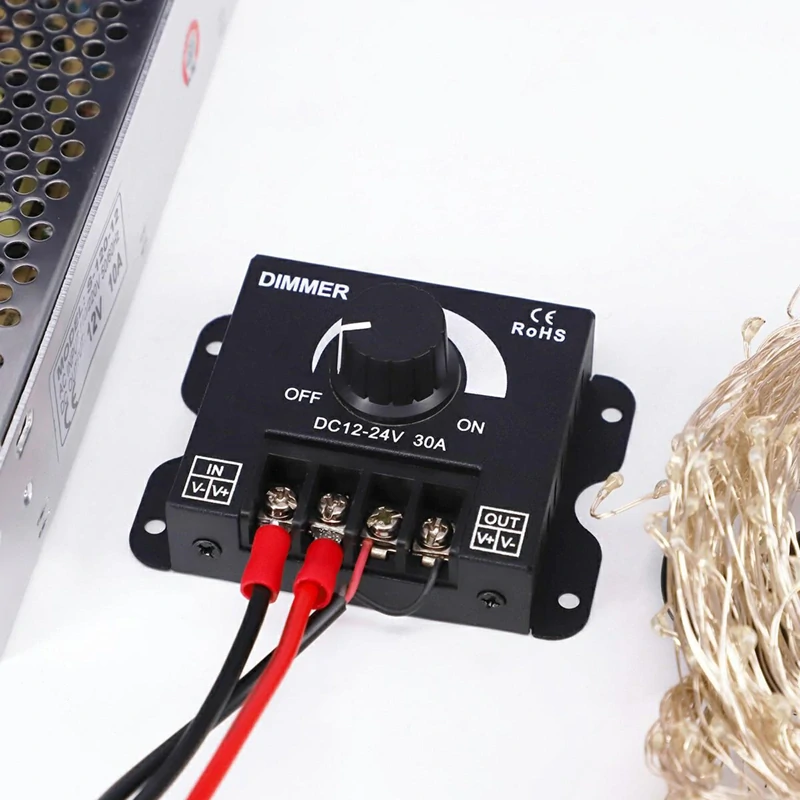 Ručný stmievač LED 360W 30A 12-24V