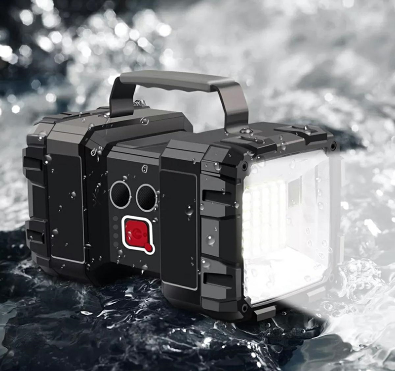 Multifunkčná nabíjateľná 40-SMD LED baterka 30W