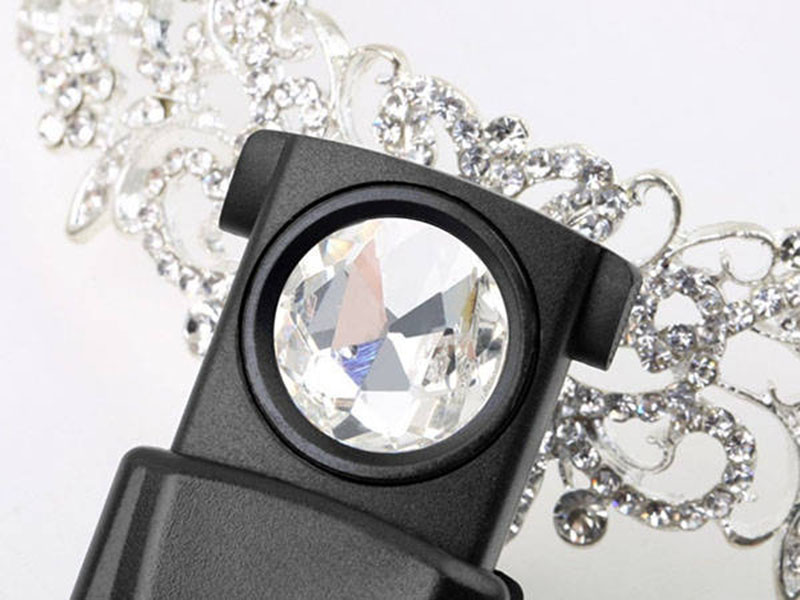 Vrecková lupa 30x 21mm LED