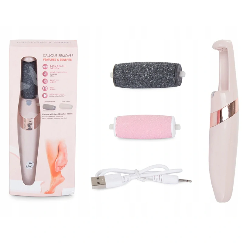 Elektrická frézka na päty a chodidlá LED