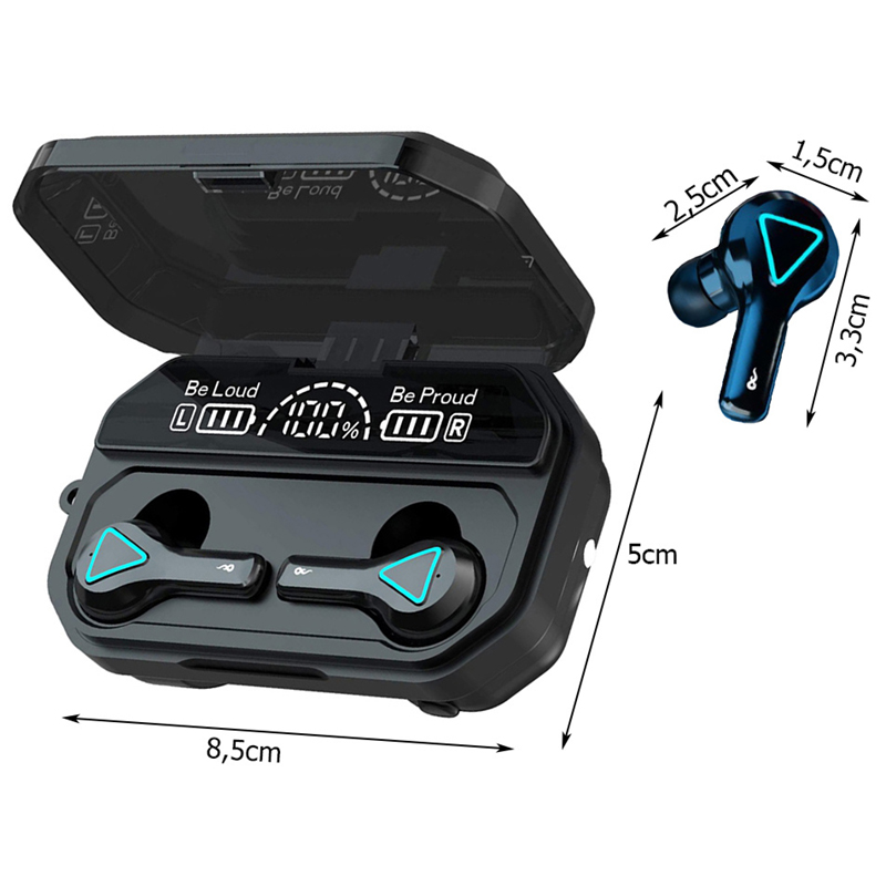 Bluetooth slúchadlá A15 s powerbankou BT 5.1