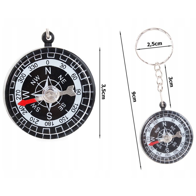 Vreckový prívesok s kompasom
