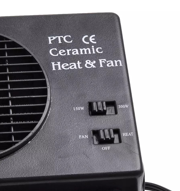Ohrievač vzduchu do auta 12V 300W