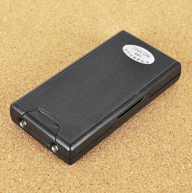 Vrecková lupa na šperky LED/UV vysúvacia 45x