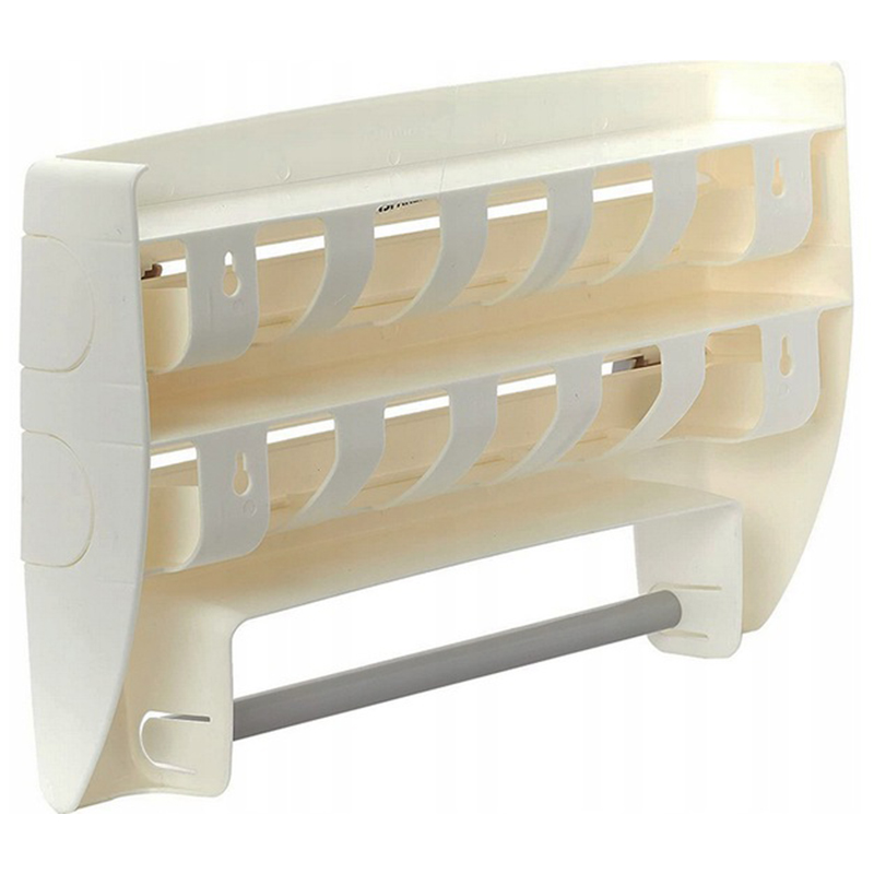 Kuchynský organizér na fóliu a papierové utierky 4v1