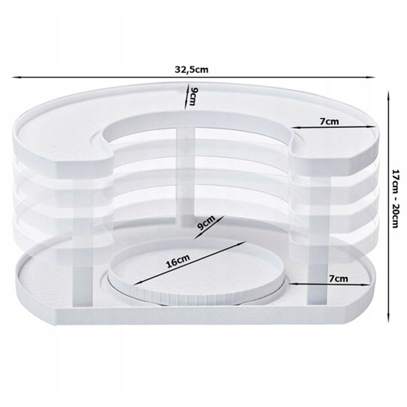 Otočný organizér na koreničky a iné drobnosti