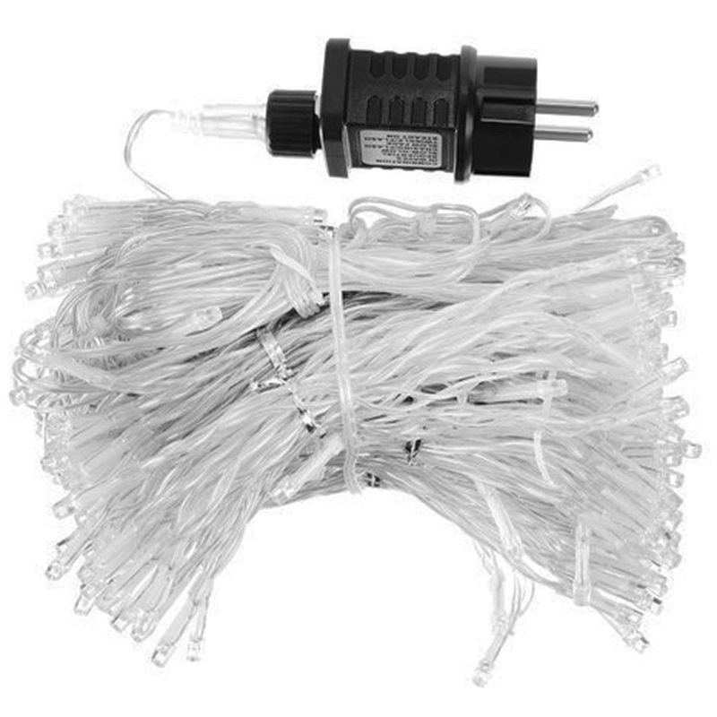 Malatec Svetelný záves 300 LED studená biela 31V