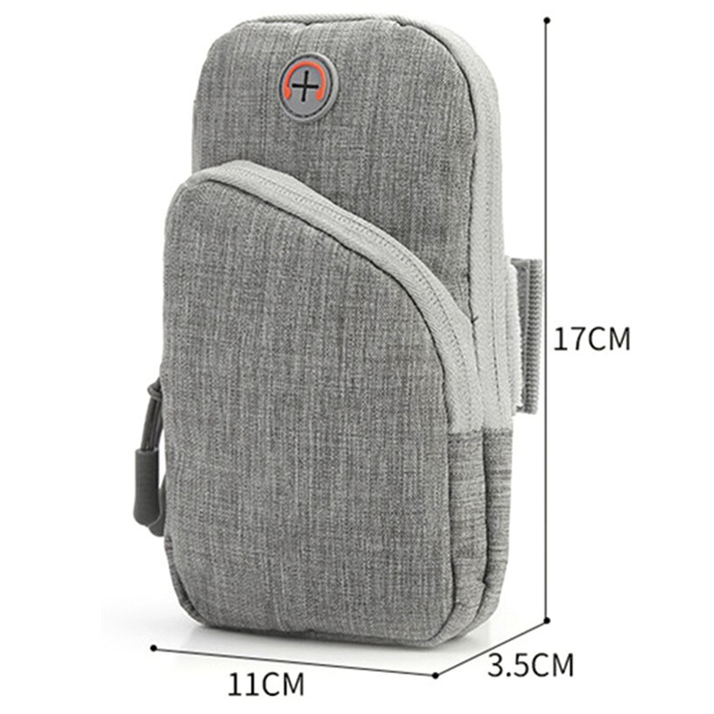 Taštička športová na ruku čierna