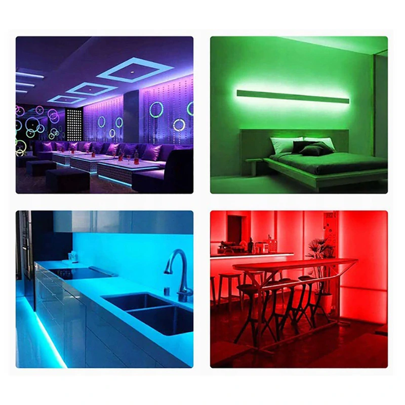 LED pás SMD 3528 RGB 4,5m s ovládačom