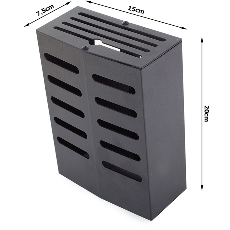 Stojan na nože odkvapkávač kovový