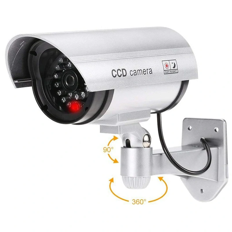 Falošná bezpečnostná kamera IR LED atrapa