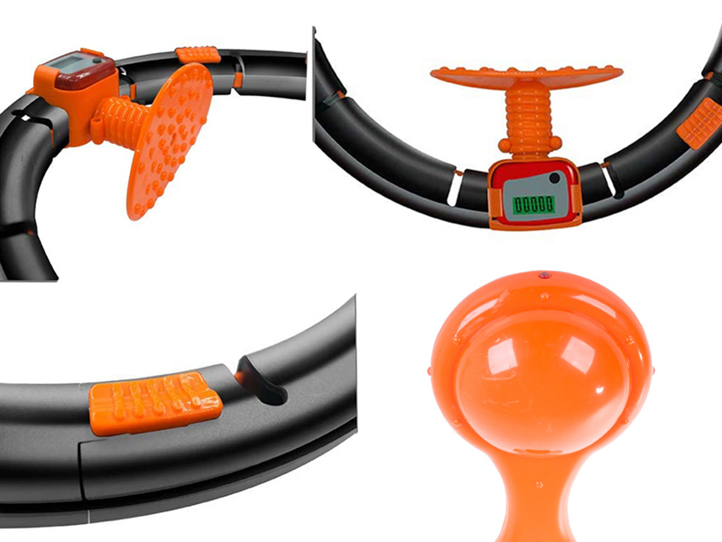 Hula hop so závažím a počítadlom 39cm