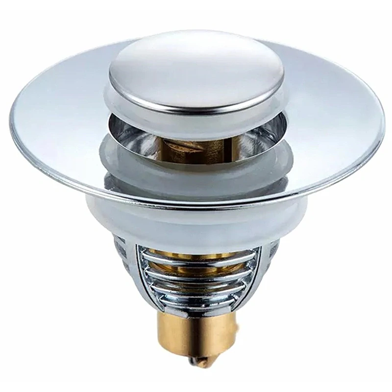 Zátka do drezu 62 mm kovová