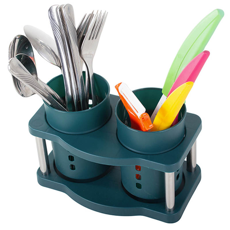 Organizér - Odkvapkávač na príbor zelený