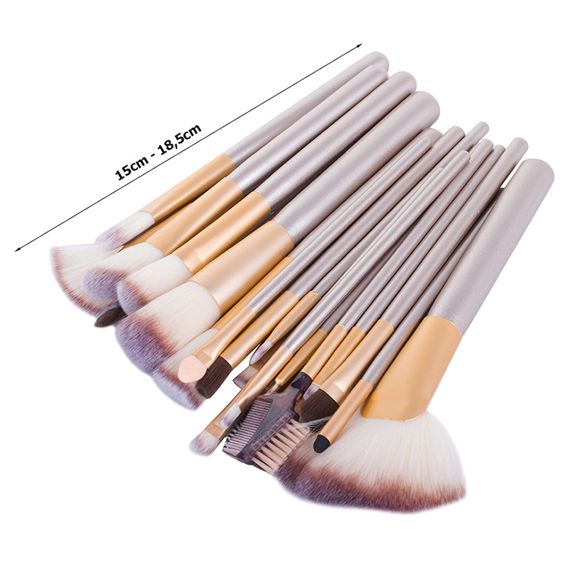 Kozmetické štetce PROFI na make up 24ks