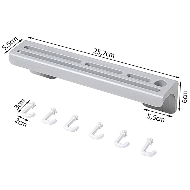 Nástenný stojan na nože a iné náčinie