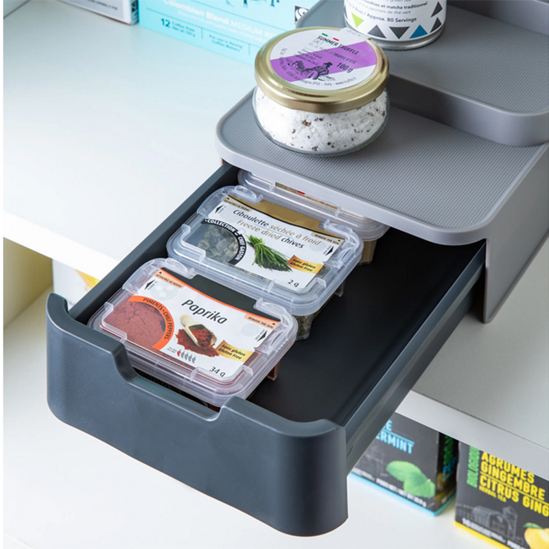 Organizér na drobnosti trojúrovňový so zásuvkou