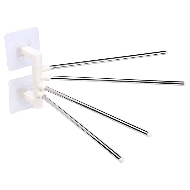 Vešiak na uteráky s otočnými ramenami