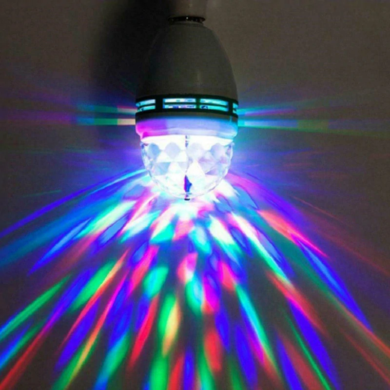 Žiarovka Disco E27 LED RGB