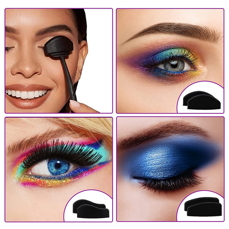 Sada silikónových šablón na líčenie očných viečok