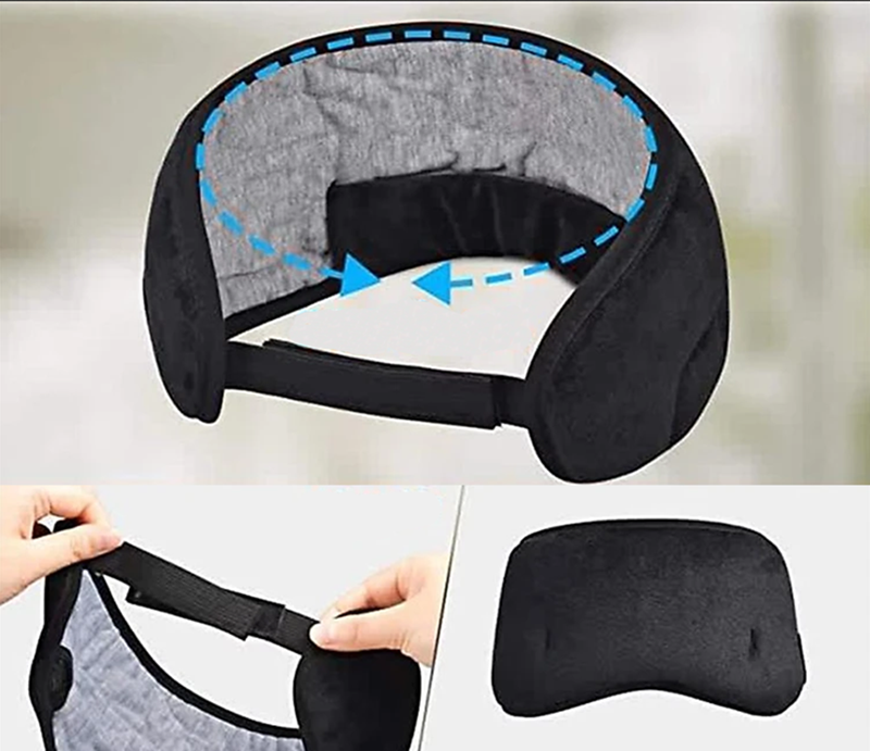 Maska na spanie so slúchadlami Bluetooth