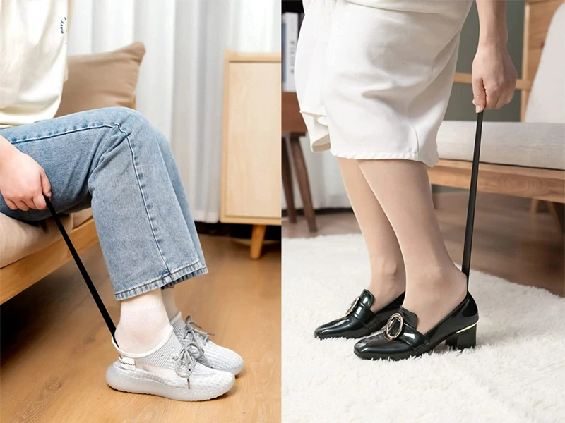 Kovový obuvák veľký 58cm