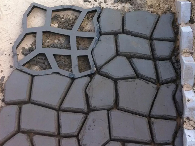 Forma na betónovanie zámkovej dlažby 50x50cm