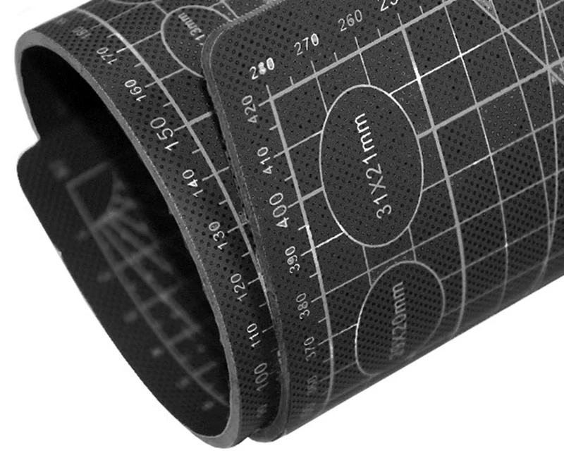 Modelárska podložka na rezanie A3 obojstranná čierna