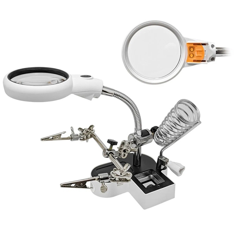 Sada tretia ruka s LED osvetlením