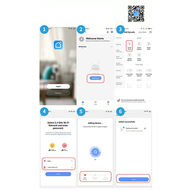 Inteligentná WiFi zásuvka 230 V 16 A s časovačom