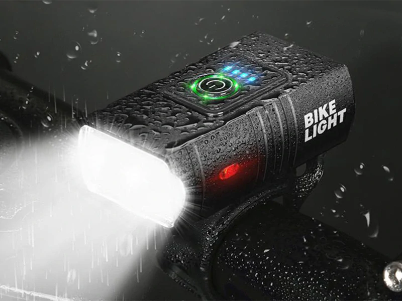 Sada predné a zadné svetlo na bicykel LED CREE XM-L T6