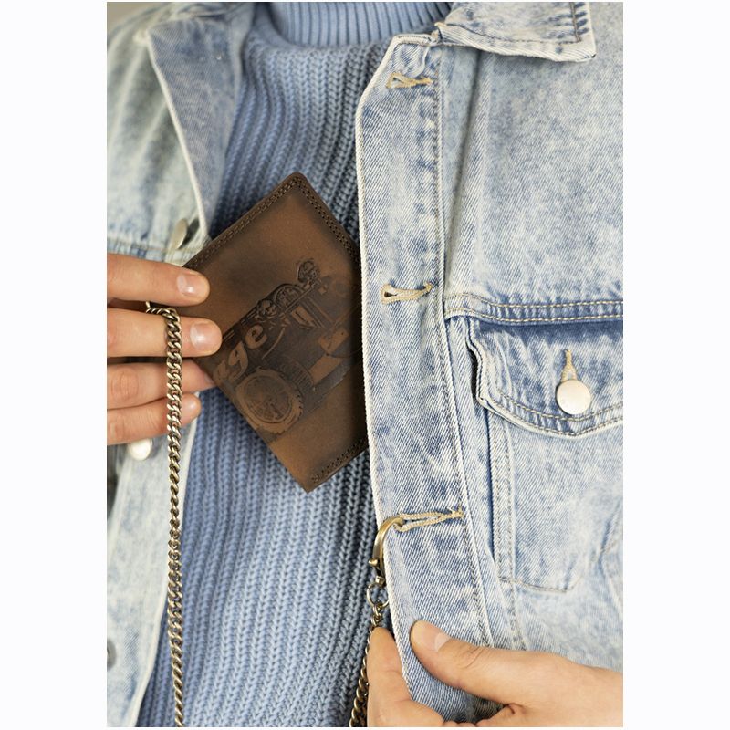 ROVICKY - Peňaženka kožená AUTO N4C-VIN-C-1990 Brown