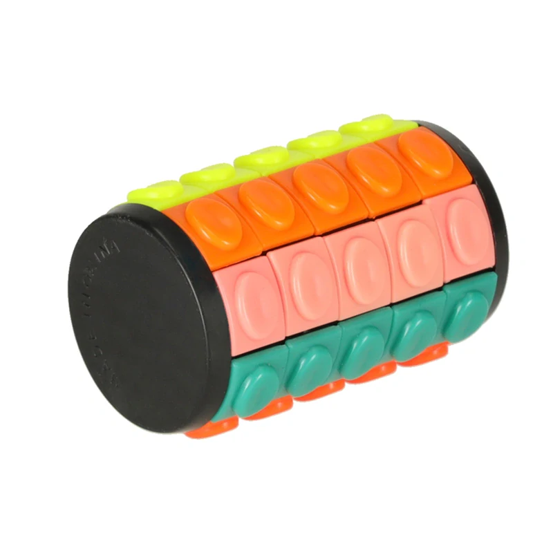 Hlavolam otočný logický valec 5-radový