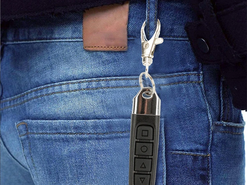 Samokopírovacie diaľkové ovládanie 433,92 MHz s príveskom